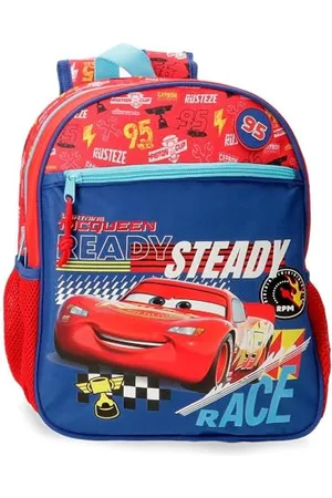 Disney Joumma Cars Lets Race Zaino, Zaino Scuola, Realizzato in Poliestere, Tasche e Scomparti, Spalline larghe e regolabili., , Zaino 33