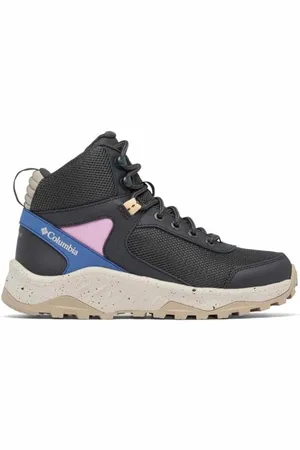 Columbia Trailstorm Ascend Mid WP, Scarponi da trekking alta Donna, Shark/Cosmos 2024 , 39.5 EU