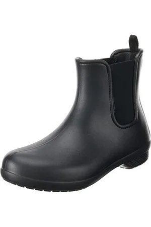 Crocs Fsailchelseabtw Stivali Donna, (Black/black), 34 EU
