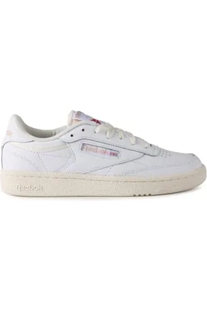 Reebok Club C 85, Scarpe da Ginnastica Donna, FTWWHT/CHALK/PINSTU, 35.5 EU