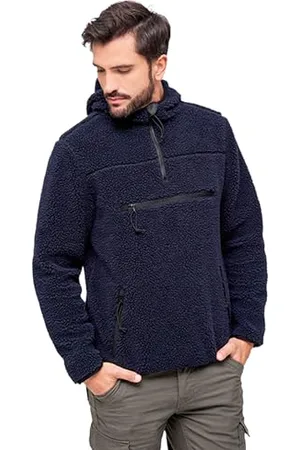 Brandit Teddyfleece Worker Pullover, Uomo, , S