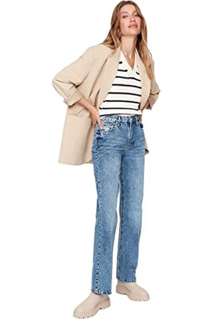 Trendyol Jeans Donna 90 Gamba Larga, , 66