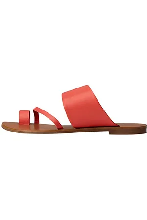 FIND FIND Assymetric Toe-thong - Sandali punta aperta Donna, Giallo (Yellow Yellow), 38 EU