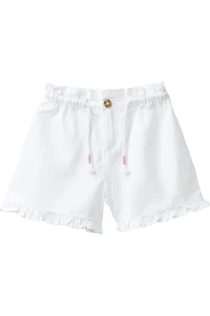 Benetton Short 4BE7G901M Pantaloncini, Ottico 101, 90 Bambina