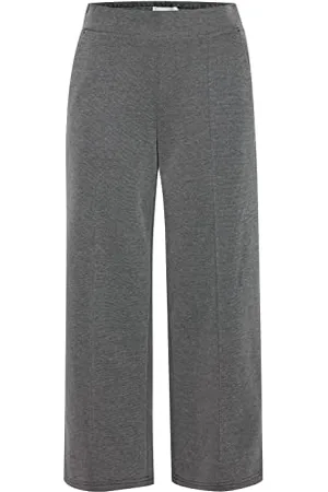 Ichi IHKATE Pique PA2 Pantaloni Casual da Lavoro, 194008/nero, M Donna