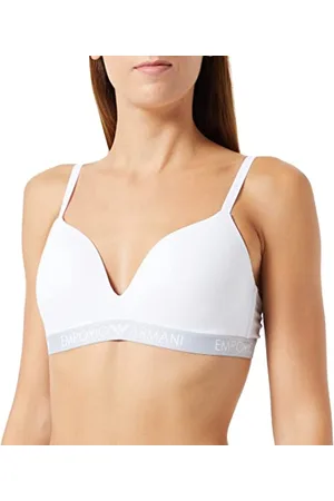 Emporio Armani Underwear Push Up Bra Iconic Cotton, Reggiseno Push-Up, Donna, , 34A