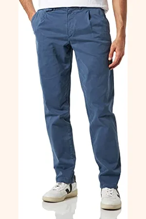 Tommy Hilfiger Pantaloni Uomo Chelsea Chino Premium Chino, (Aegean Sea), 30W / 30L
