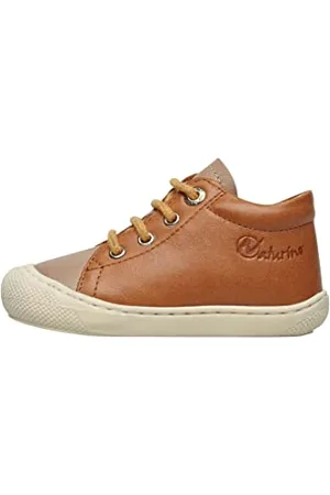 Naturino Cocoon, Scarpine Prima Infanzia Bambini E Ragazzi, Marrone (Brown), 17 EU