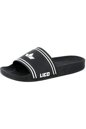 LICO Coast, Scarpe da Spiaggia e Piscina Unisex-Bambini, Blu (Schwarz/Weiss Schwarz/Weiss), 27 EU