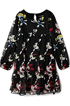 Desigual Vest_Arias 2000 Black Dress, , 4 Anni Bambina