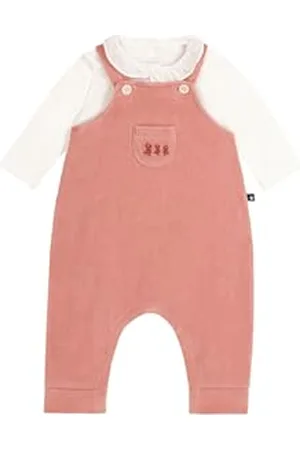 Petit Bateau A0BNR Set Tuta A Maniche Lunghe Bimba 0-24 0-3 Mesi