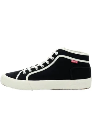 Kickers ARVEILER, Scarpe da Ginnastica Unisex-Adulto, Noir/Blanc, 40 EU
