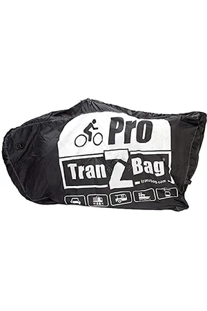 Evoc Borsa per il trasporto di biciclette TranZbag PRO, protezione per il trasporto di ruote da 26" a 29+" (pieghevole, dimensioni minime, tracolla, uso universale, doppia cerniera)