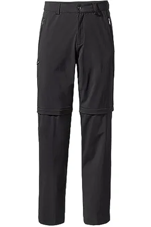 Vaude Farley II - Pantaloni stretch da uomo zip-off, per escursionismo