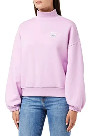 Lee Maniche a Collo Alto Maglia di Tuta, , XS Donna