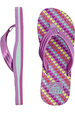 Reef Kids Ahi, Flip-Flop, Viola Rosa Blu, 36 EU