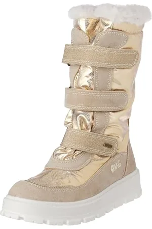 Primigi Corinne GTX, Stivali da Neve Donna, Beige-Oro, 37 EU