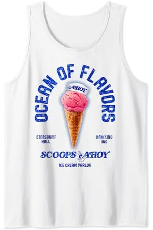 Stranger Things Scoops Ahoy Starcourt Mall Hawkins Gelato Canotta