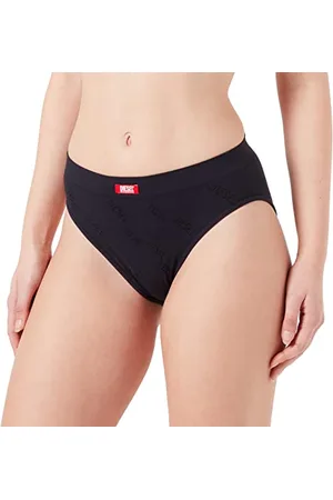 Diesel Ufpn-jordie, Slip Donna, Nero (Nero), S