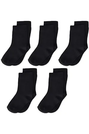 Minymo 5er Pack Ankel Socken Calze, (Schwarz 106), 15-18 (Taglia Unica: 15 8) Unisex-Bimbi