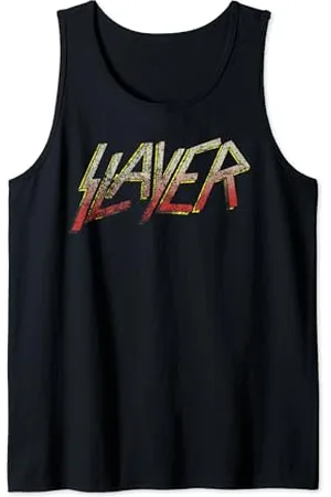 Slayer – Distressed Multicolor Logo Canotta