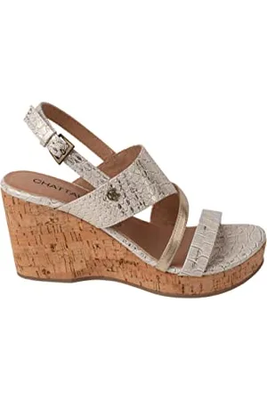 Chattawak Coloma Sabbia, Piattaforma Donna, , 38 EU