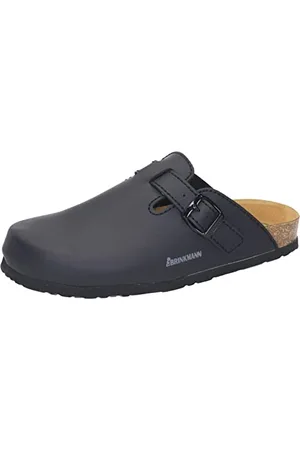 DR. BRINKMANN Clog für Damen und Herren Polacchine Unisex adulti, Black - Black, 36 EU