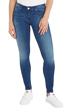 Tommy Hilfiger Sophie LR SKNY NNMBS DW0DW09214 Pantaloni di Jeans, (New Niceville Mid Blue Stretch), 26W / 32L Donna