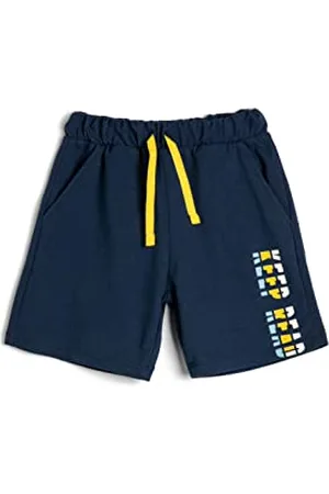 Koton Shorts Drawstring Printed Detail Pockets Pantaloncini, (720), 5-6 Anni Boys