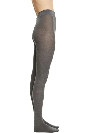 ESPRIT Plain W Ti cotone lana spessi tinta unita 1 pezzo, Collant Donna, , 42-44