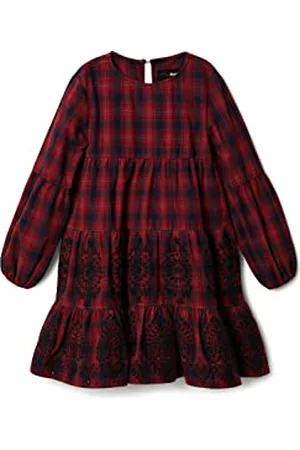 Desigual Vest_Duval 3005 Red Blood Dress, India, 5-6 Anni Bambina