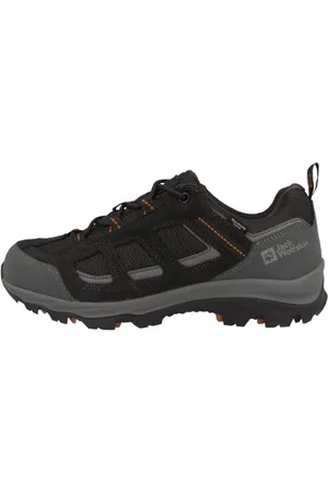 Jack Wolfskin Vojo 3 Texapore Low M, Scarpe da Escursionismo Uomo, Grey/Orange, 42.5 EU