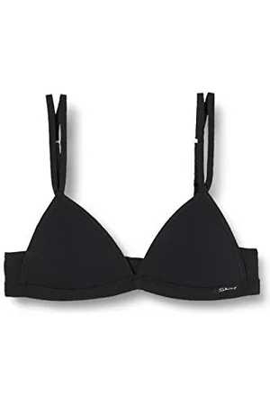 Skiny Mädchen Triangel Gepaddet Essentials Girls Reggiseno, Black, 152 Bambina