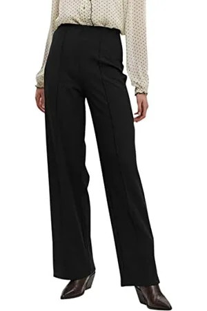 VERO MODA Vmbecky HR Wide Pull On-Pantaloni Noos, , (L) W x 34L Donna