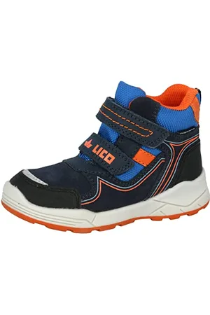 LICO Tarik V, Stivali da Neve, Blu/Arancione, 25 EU