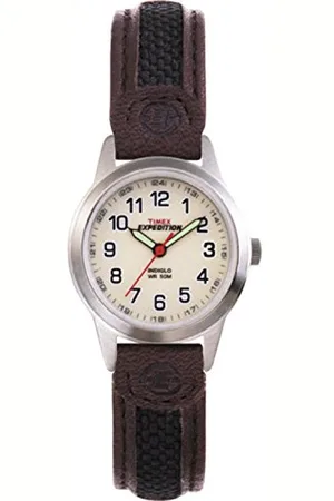 Timex Orologio da Polso, Quadrante Analogico, Cinturino in Pelle T41181