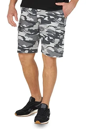 Lee Extreme Motion Swope Cargo Short Pantaloni, Motivo Mimetico in Grafite, 58 IT Uomo