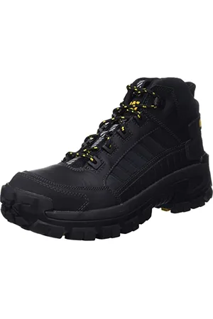 Caterpillar Footwear Invader Mid ST SB E FO HRO Sra, Stivali per lavori industriali Uomo, Black, 46 EU