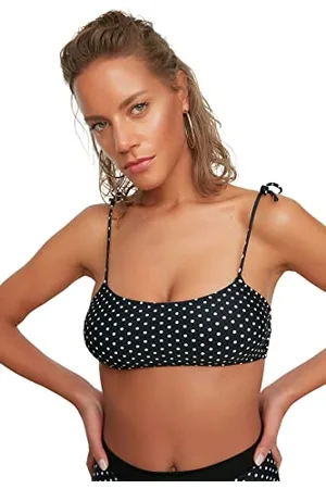 Trendyol Top Bikini a Pois, , 44 Donna
