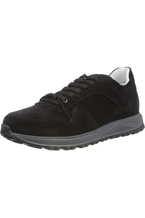 Pollini Collezione SS22 Sneaker Uomo in camoscio Brauner