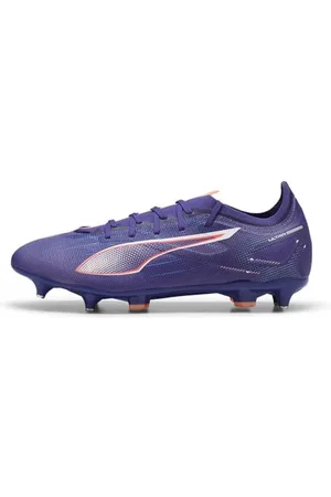 PUMA Ultra 5 Match Mxsg, Soccer Shoe Unisex - Adulto, Lapis Lazuli White Sunset Glow, 43 EU
