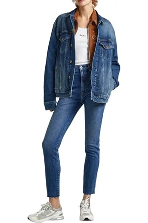 Pepe Jeans Slim ultra vita alta PL204590, Jeans Donna, (Denim-gx8), 29W / 28L