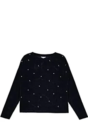 Springfield T-Shirt ciniglia Lune Stelle, , S Donna