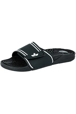 LICO Pool 430018, Sandali uomo, Nero (Nero/Bianco), 42