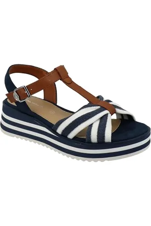 TOM TAILOR 3298807, Sandali con Zeppa Donna, , 38 EU