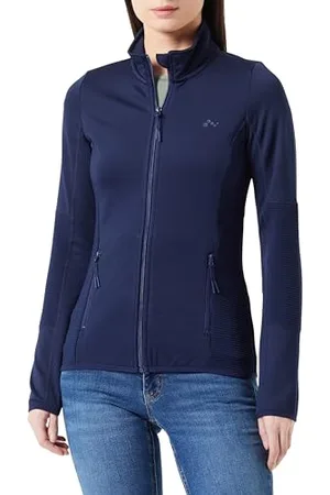 ONLY Onpjetta Hn Fz Ls Fleece Jck Noos, Giacchetto Sportivo Donna, (Maritime Blue), S