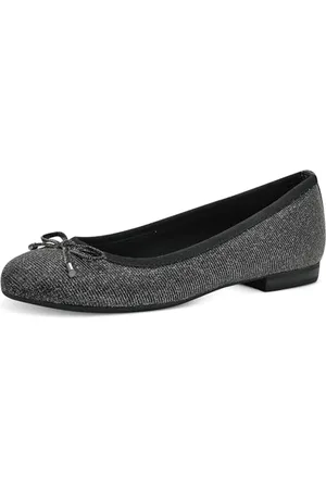 Marco Tozzi Ballerine Donna Glitterate Vegane, (Anthracite Met), 36 EU