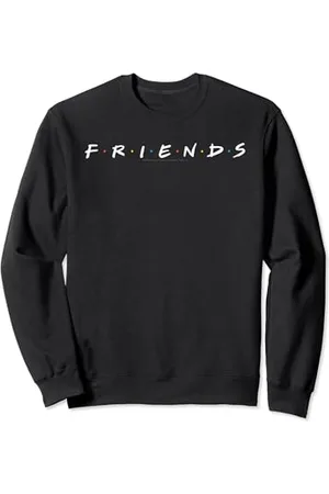 Friends Logo White Felpa