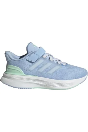 adidas ULTRARUN 5 Shoes Kids, Scarpe da Corsa, GLOBLU/Footwear White/CLEMIN, 31 EU
