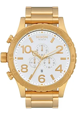 Nixon Orologio Analogueico Quarzo Uomo con Cinturino in Acciaio Inox A083-508-00